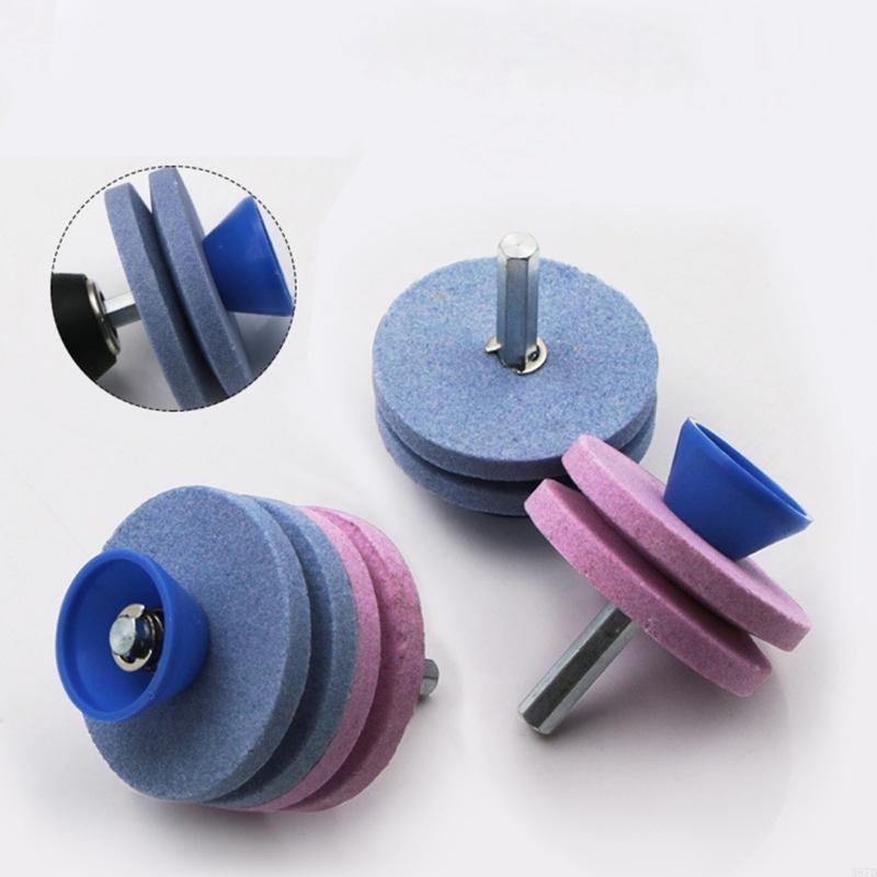 367D Sharpening Stone Sharpener Garden Lawn Mower Blade Tools Universal Lawnmower Knife Sharpener Fastest Knife Sharpener