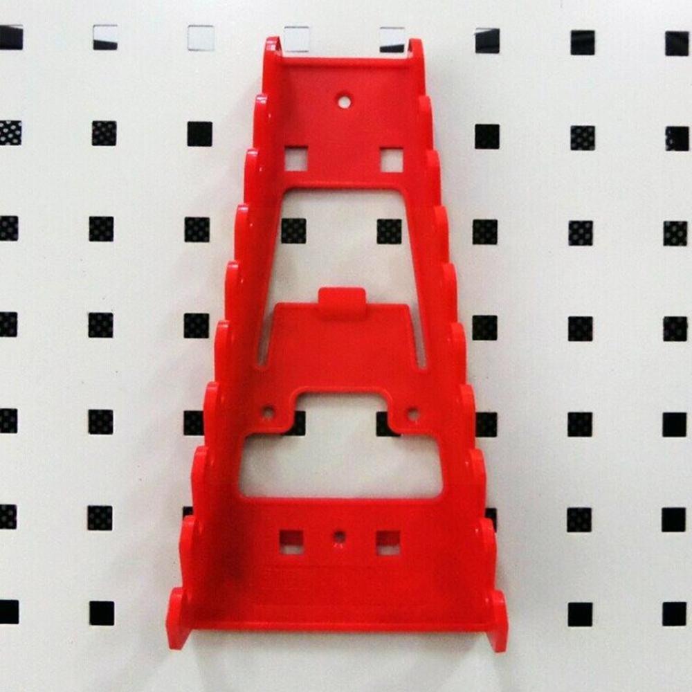 Plastic Wrench Organizer Tray Sockets Storage Tools Sorter Standard Spanner Rack Holder Wrench Holders P5h5