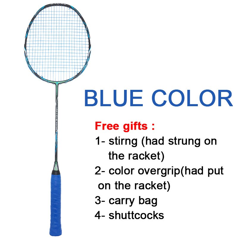 ESPER Badminton Racket 58 gram Lightweight Second Generation Graphite Fiber Racquet For With: Default Title