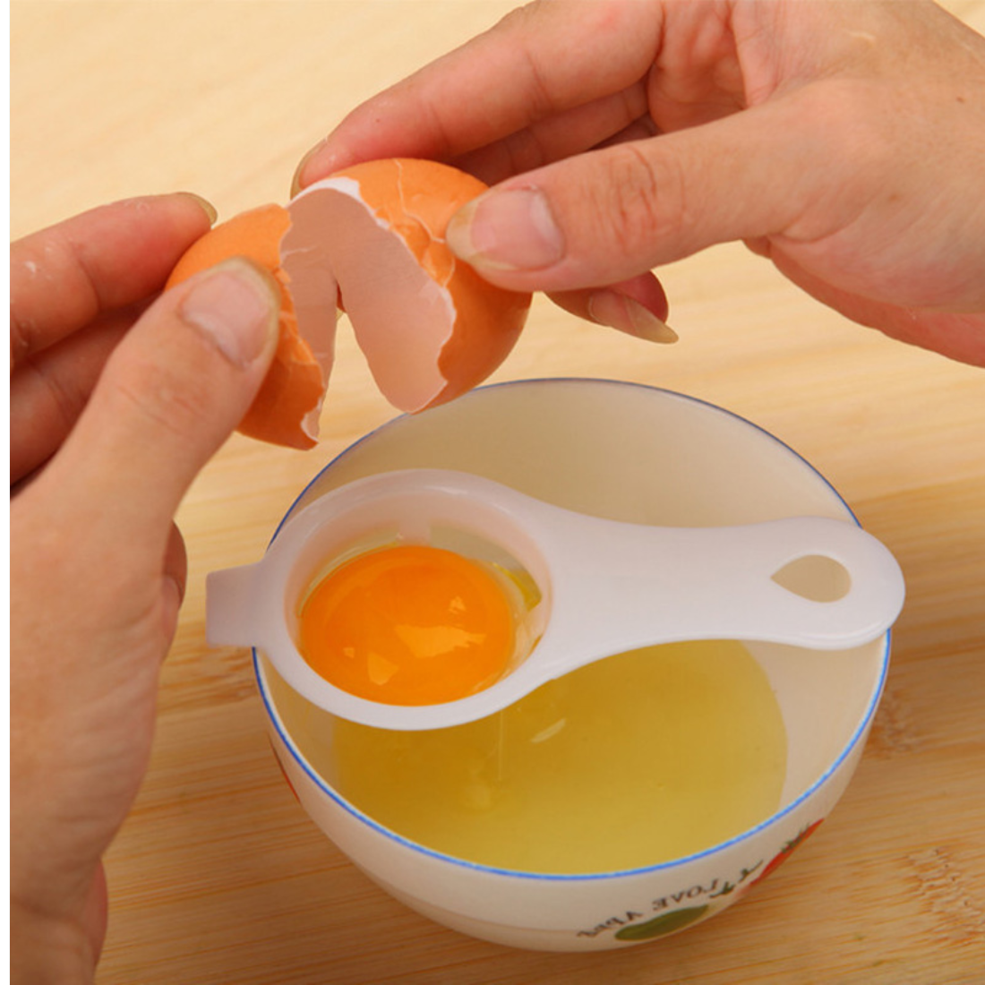 Ei Separator-Weiß Eigelb Separator Küche Spielereien Backen Werkzeuge Entferner Ei Separator Joch Separator Ei Sieb