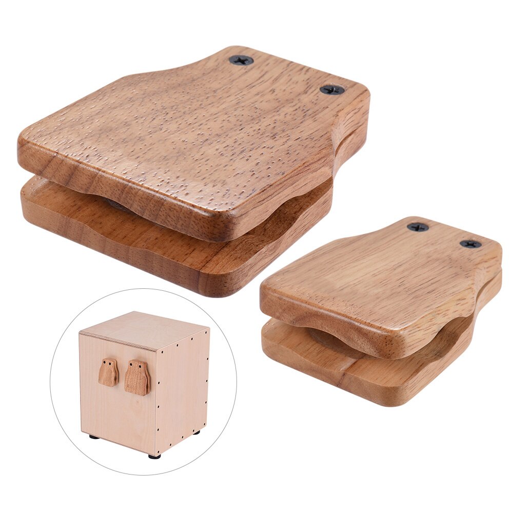 Travel Cajon Drum Flat Hand Drum Zebra Wood Persussion Drum Instrument for Rhythm Sense Practice 31.5 * 24.5 * 4.5cm: Type D