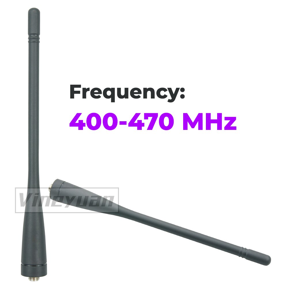 Kenwood KRA27 UHF Antenne für Kenwood TK372 TK3160 TK3170 TK3173 TK3180 TK3300 TK5310 TK3206 TK3207 Helical Antenne 400-470 MHz