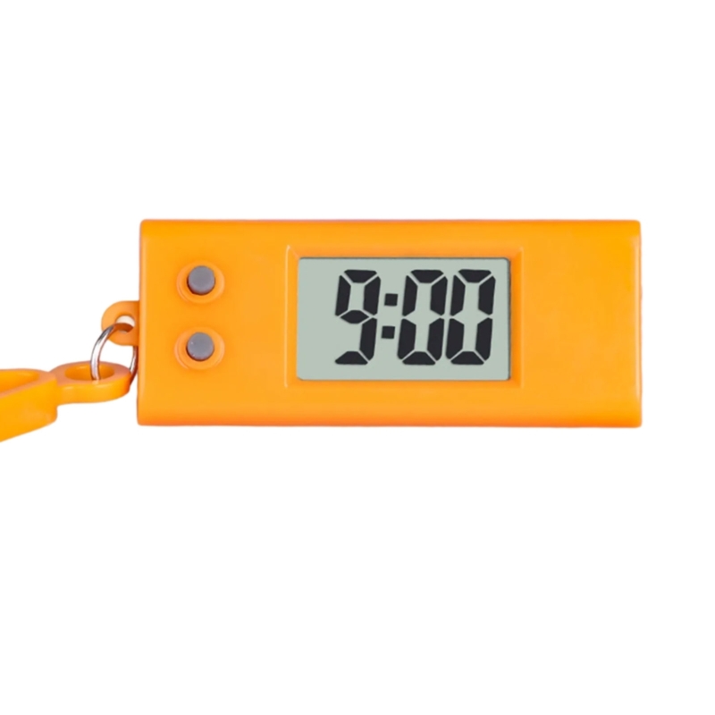 Mini llavero reloj electrónico, reloj Digital herramienta cronometraje