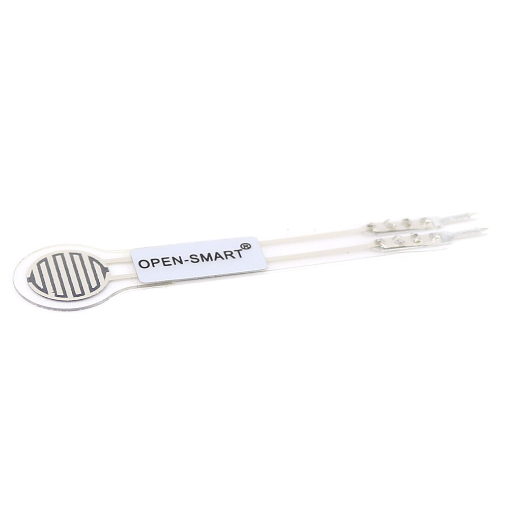 Película redonda, resistencia sensible 50N/5kg, fácil de usar FSR Sensor de presión, bajo costo, convertir la presión en señal de tensión