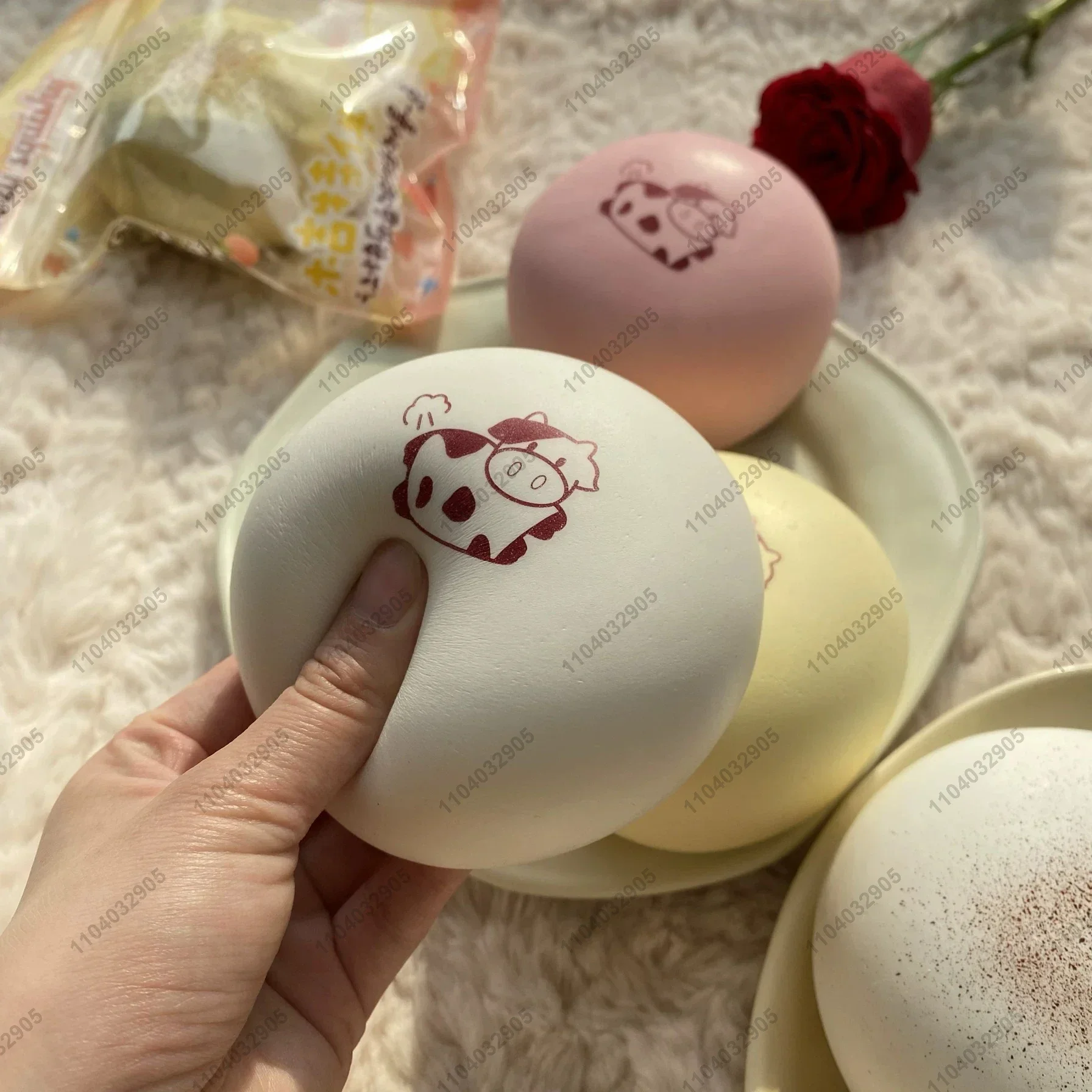 Brood Cake Toast Squishy Langzaam Stijgende Bakkerij Collectie Squishy Langzaam Rebound Squeeze Speelgoed Anti Stress Release Hand Relax Speelgoed: Chocolade