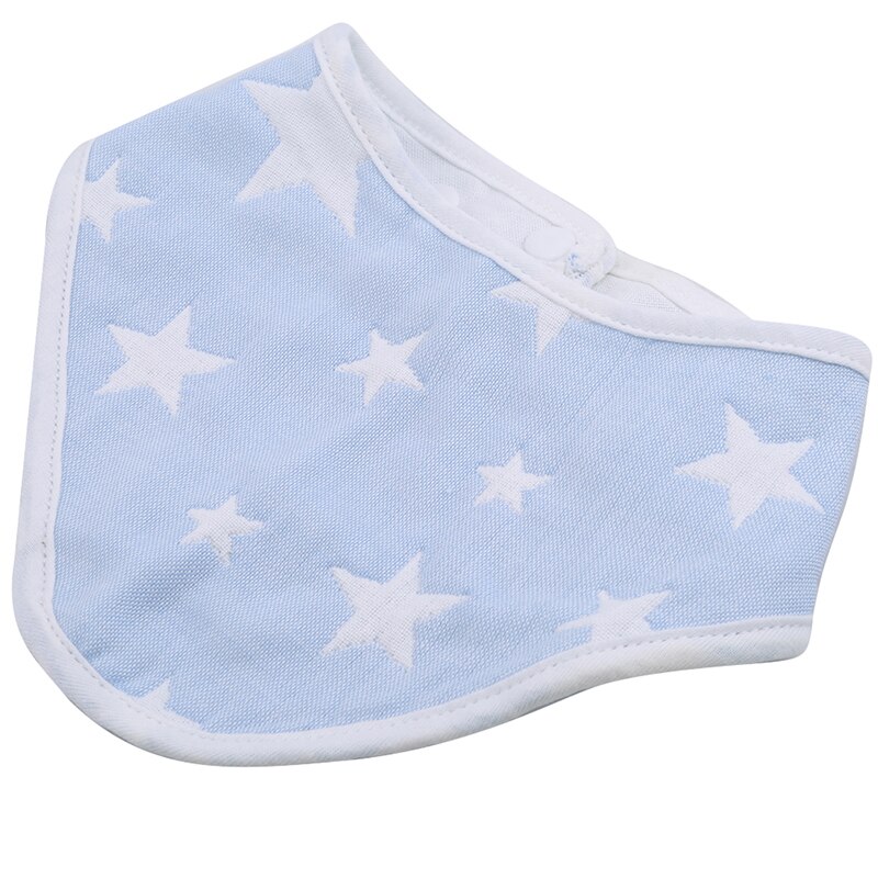2 pz/impostato dovuto Lati 100% Garza di Cotone Morbido Del bambino Bavaglini Tutte Le Stagioni infantile unisex Accessori di Abbigliamento