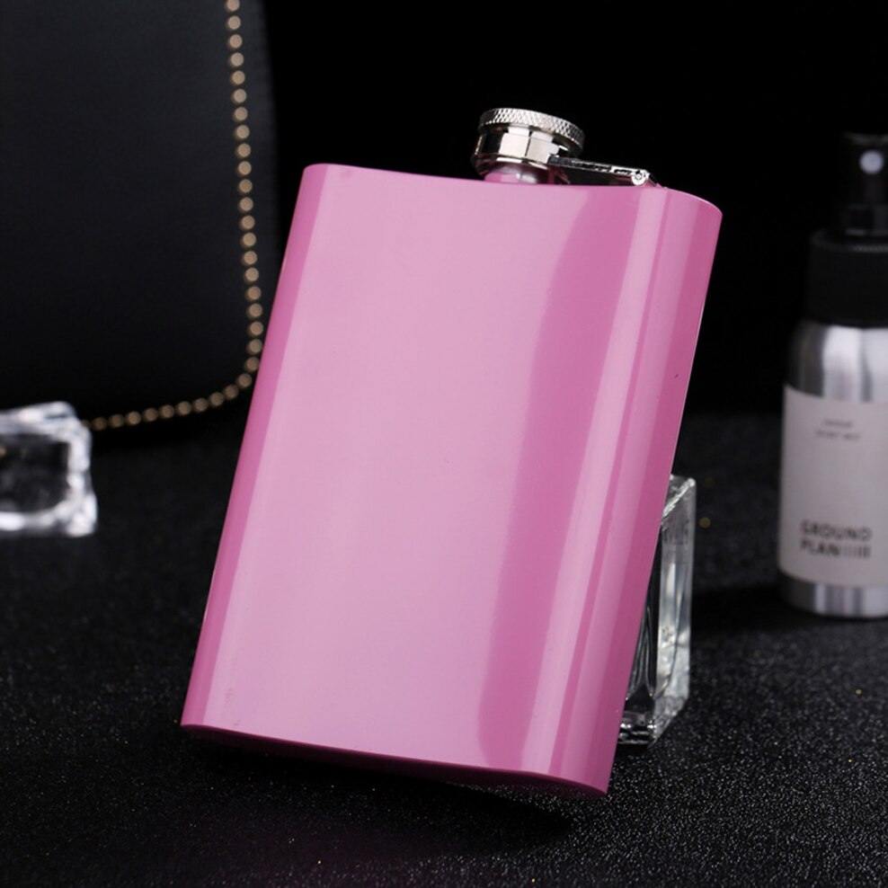 8Oz Rvs Dames Wijn Kruik Rose Rode Wijn Fles 235Ml Outdoor Draagbare Kleine Fles Mini Platte heupfles