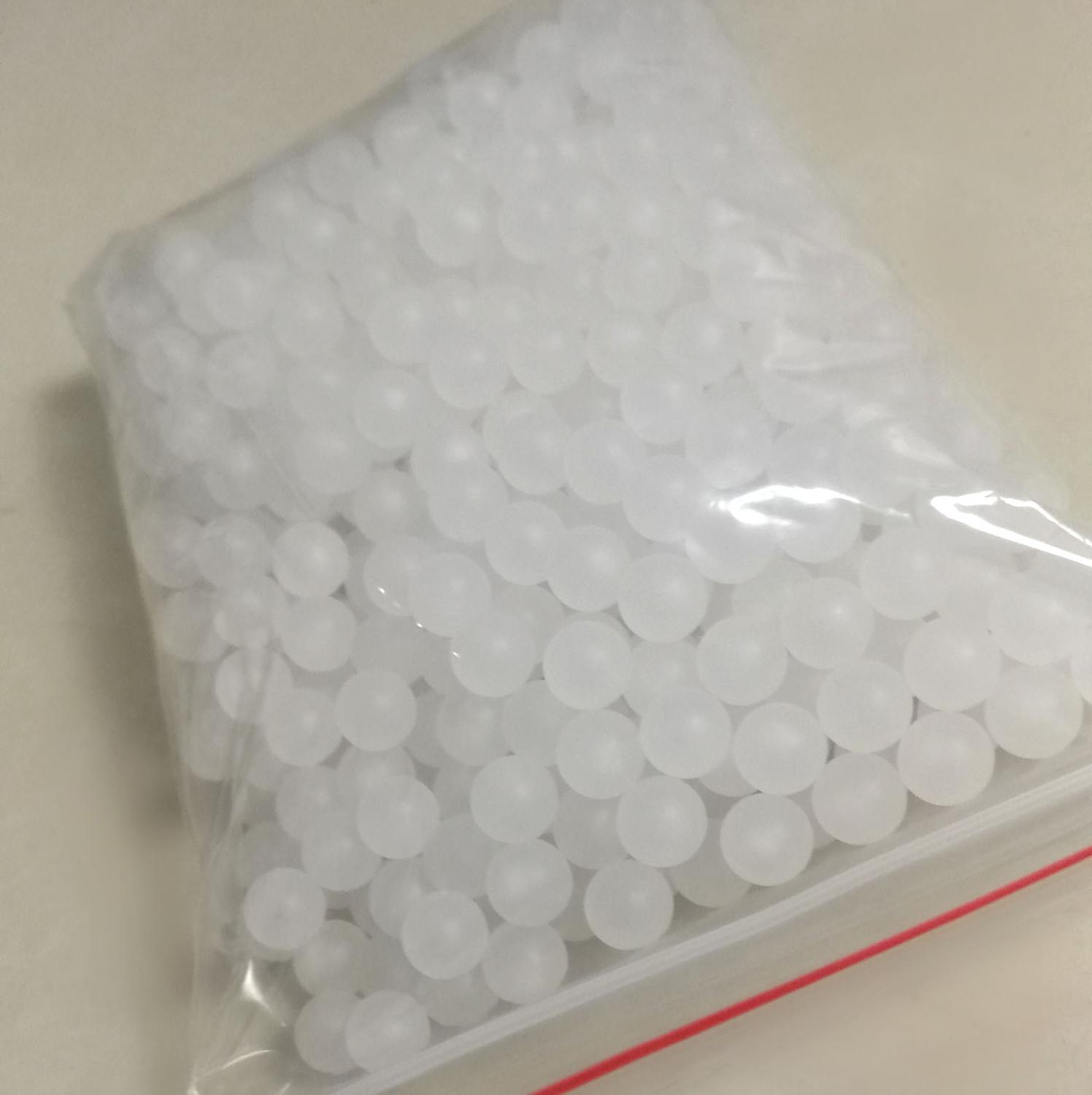 9.8mm Dia Polypropylene PP Plastic Solid Ball, about 500 pcs/lot