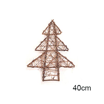 Artisanat de fête hawaïenne en rotin, Branches naturelles, guirlande, décoration de mariage, de ferme, pour une couronne en rotin, 30cm: 40cm tree