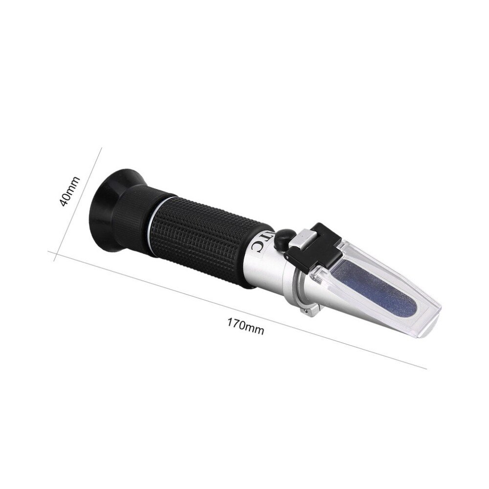 Handheld Refractometer Brix 0~32% Wort SG 1.000~1.130sg Concentration Optical Beer Content Meter Mini ATC Measuring Tester