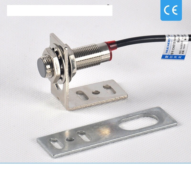 5V to 30VDC industrial automation M12 hall sensor proximity switch 10mm detection range