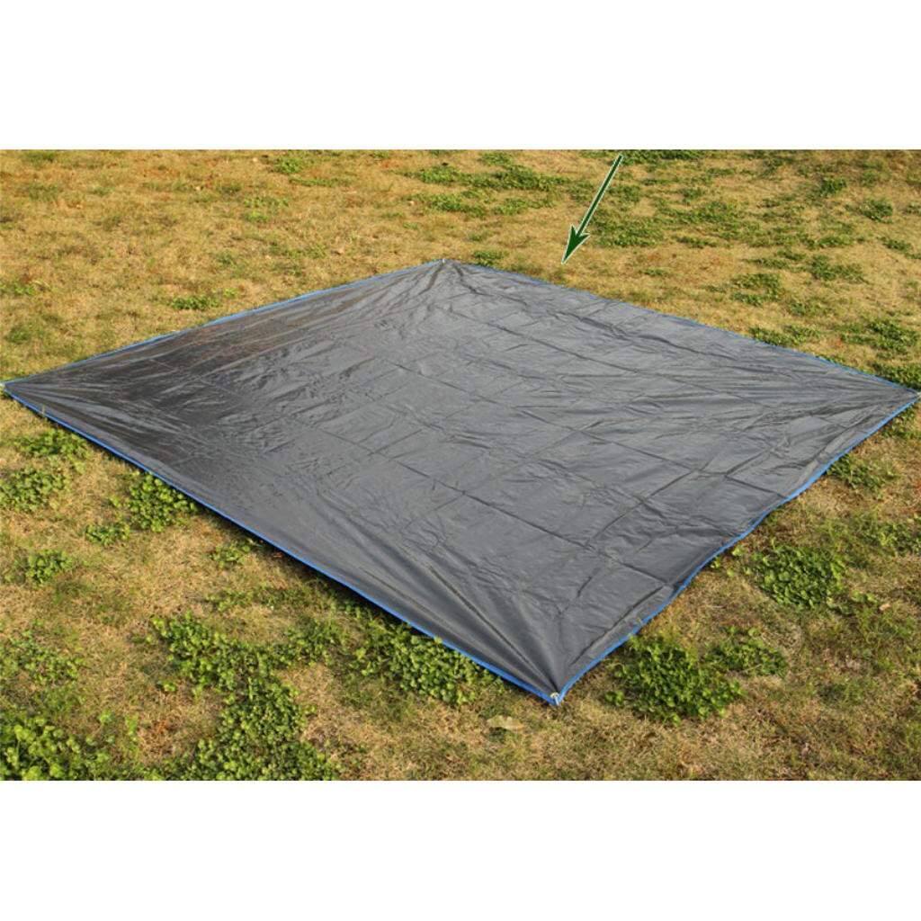 Opvouwbare Pe Camping Tent Grondzeil Opvouwbare Mat Tarp Voetafdruk Voor Luifel Luifel Outdoor Camping Picknick 2M * 2M / 3M * 3M