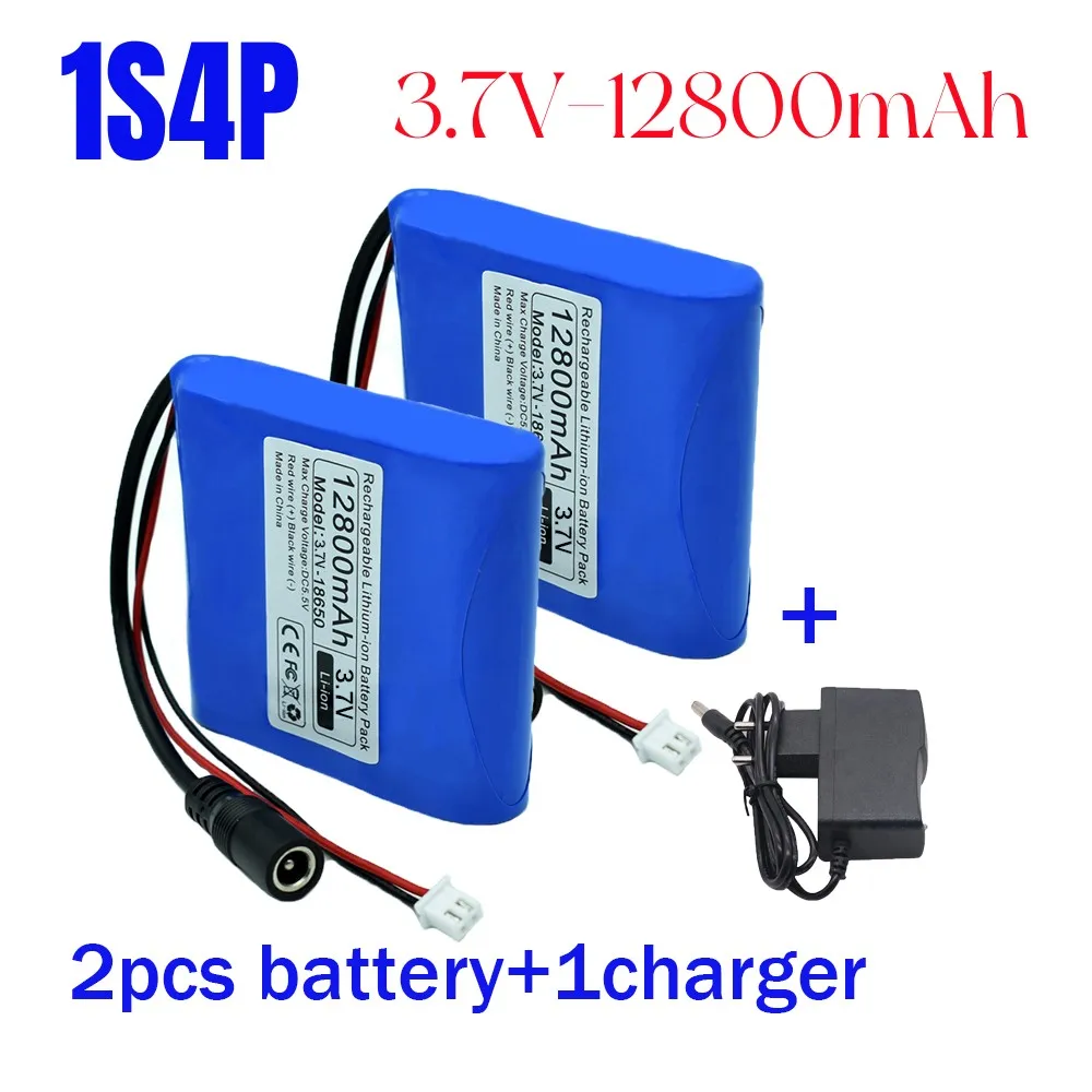 Microcontrolador de batería de litio 3,7 recargable, luz LED para exteriores, Altavoz Bluetooth, fuente de alimentación de respaldo de Audio, 18650 V, 1s2p, 1s3p: other