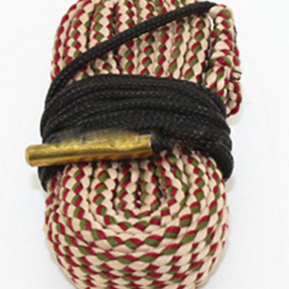Calibre de serpent de bande de nettoyage de corde d'alésage pour le nettoyeur de baril de pistolets de fusil 22 Cal.223 Cal.38 Cal & 5.56mm,7.62mm, Kit de nettoyage 12GA