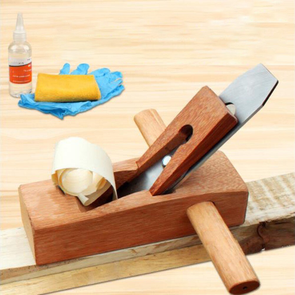 Mini Hand Planer Wood Planer Block Planer Carpentry Ebony Joinery Woodworking Tool One-handed Planer Hand Planer