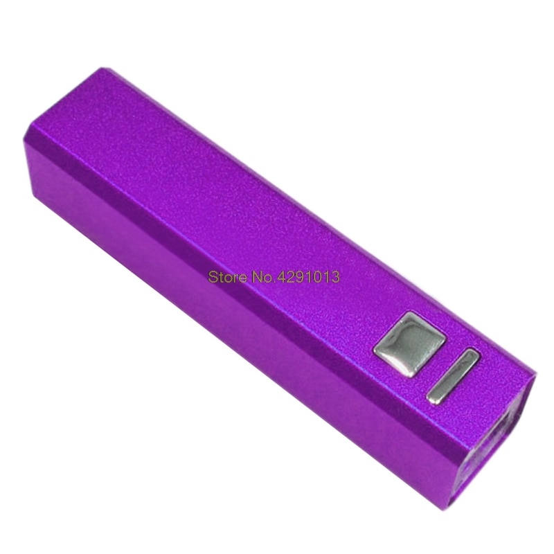 Aluminium DIY USB Power Bank Case Alleen 18650 Acculader 2600mAh Cover Kit Ondersteuning