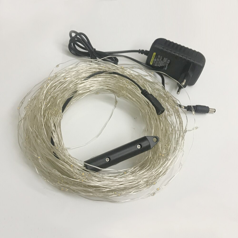 600 LEDs Vines lights Copper Wire Branch lights led fairy string lights Plug-In Adapter Cafe Christmas Wedding Party Decoration