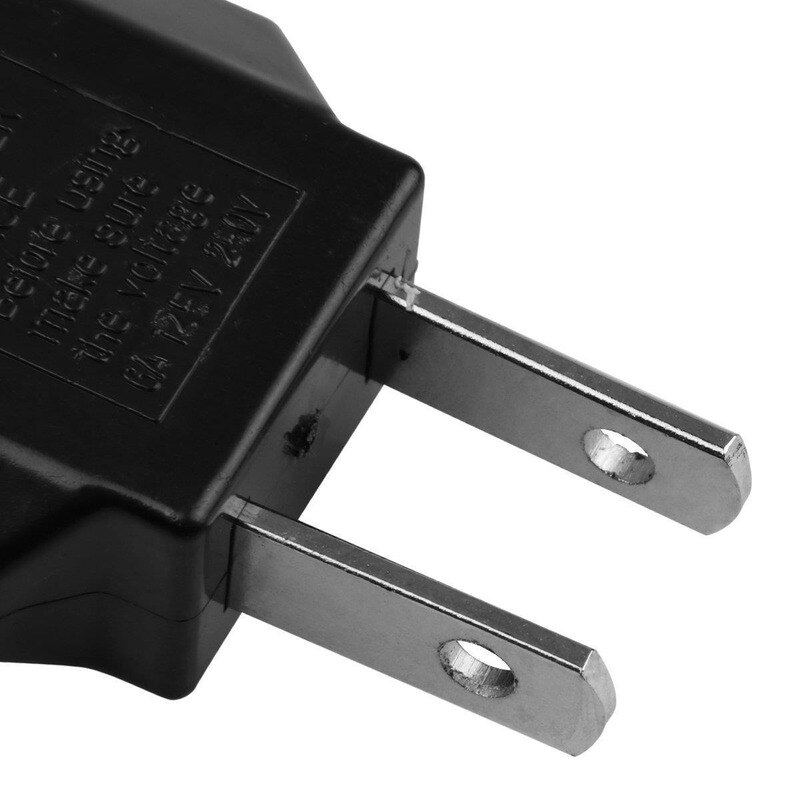 10 st europeisk euro eu till oss usa plug reseladdare adapter uttag omvandlare