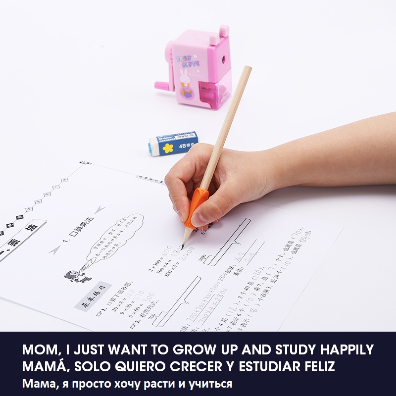 Andstal Ergonomic Pencil Grip for kids Foam Pencil Grip Pencil Holder Grips Writing Aid for Righties and Lefties Stationery Set