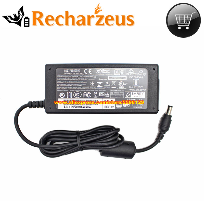 Oryginalny Zasilacz AC 65W 12V 5.417A DPS-65VB do NAS QNAP ASUSTOR