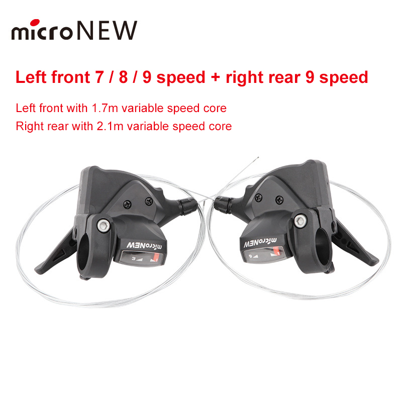 Micro Right Left Bicycle Derailleurmountain Bike Shift Lever Shifter 7 8 Speed 9 10 11S Split Fingerposts Bike Bicycle Parts: 03