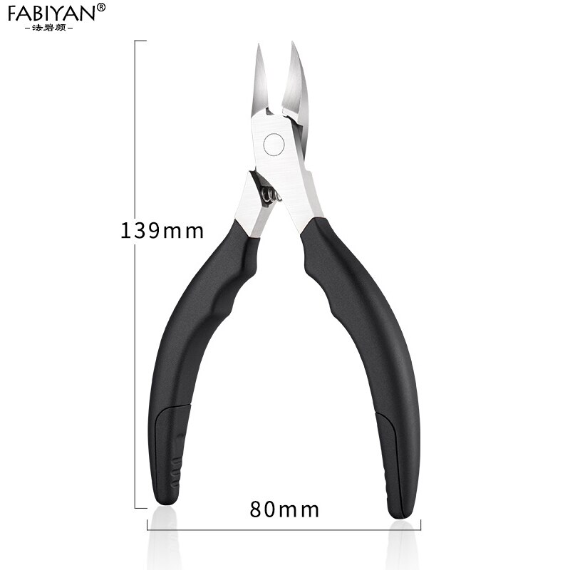 Pinza de acero inoxidable para uñas encarnadas, tijeras para quitar la piel muerta de La paroniquia, herramienta de pedicura: 10