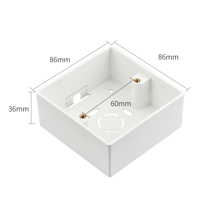 Switch Bottom Box 10 pcs/ lot 86 type Outfit Switch bottom box Clear... – Vicedeal