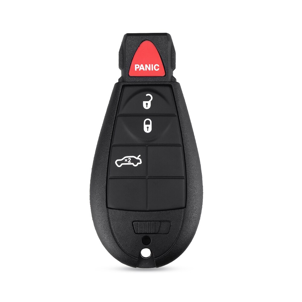 KEYYOU 3/4/5/6/7 Buttons Remote Smart Car Key Shell For Jeep Grand Cherokee Chrysler 300 Town &amp; Country Dodge Challenger Charger: Model 3
