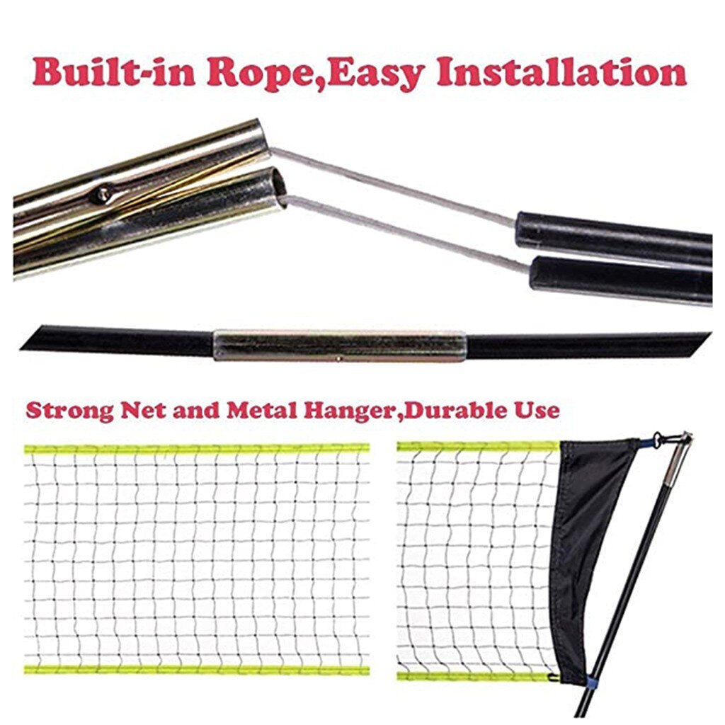 Portable Badminton Training Net Standard Tennis Net For Match Training Net Without Frame Tennis Racquet Sports Network#g3