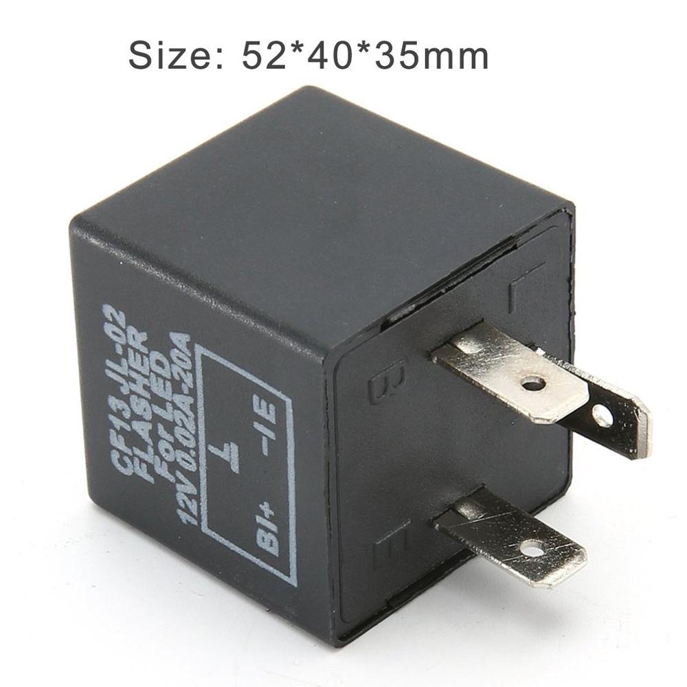 3-Stift Elektronische blinken Relais Modul CF-13 Fix LED Blinker Licht Schnelle Blitz für Motorrad 12V blinken für LED