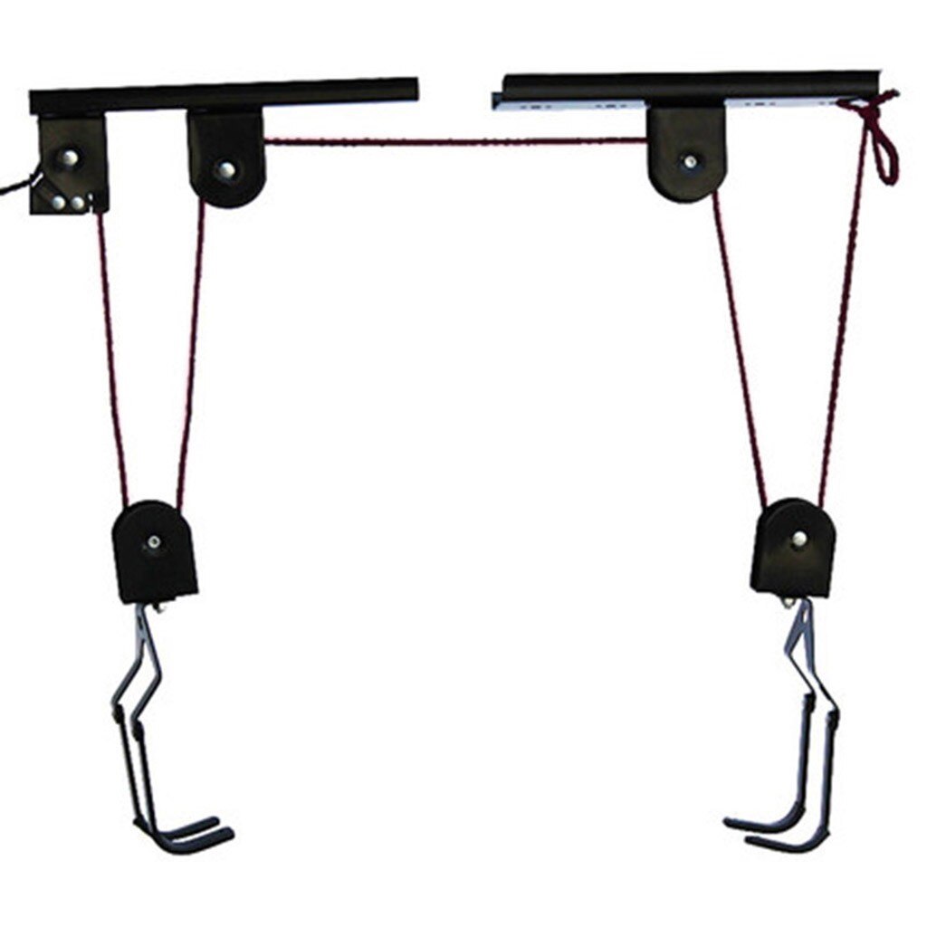 Grue de levage de vélo palan de plafond de bicyclette poulie de levage de vélo montée au plafond accrochant