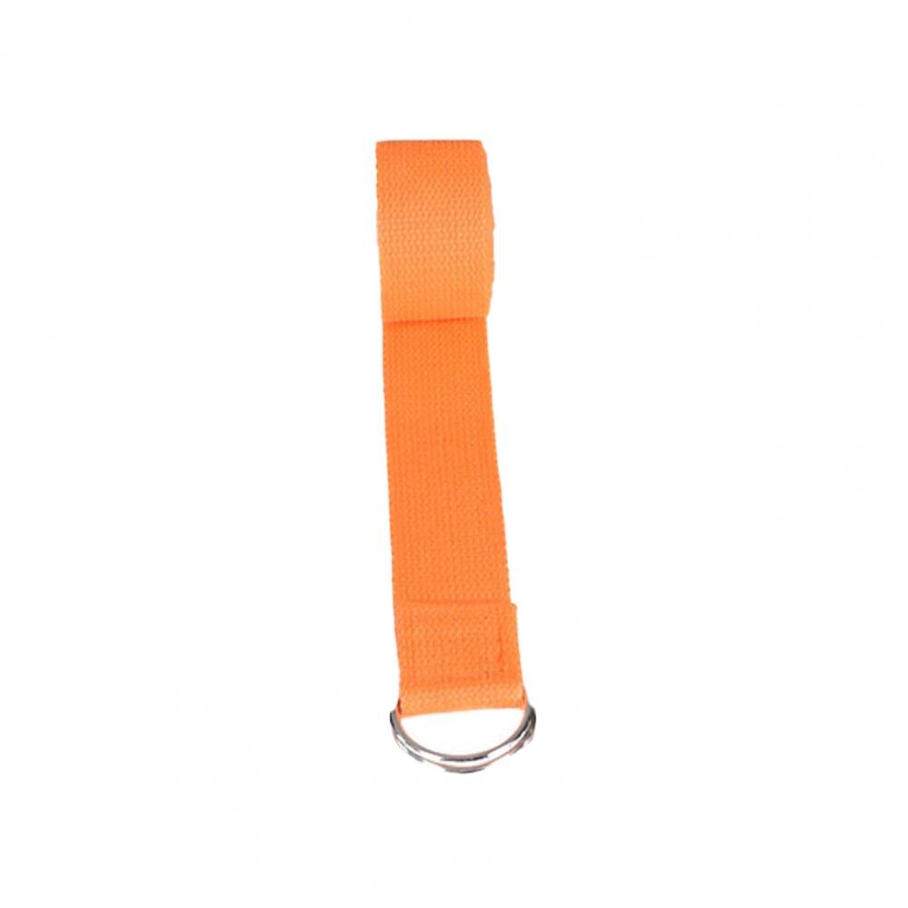 Yoga Stretch Strap Burrs-free Muscle Relax Accessory Leg Stretchers Training Belt for Trainer: Orange