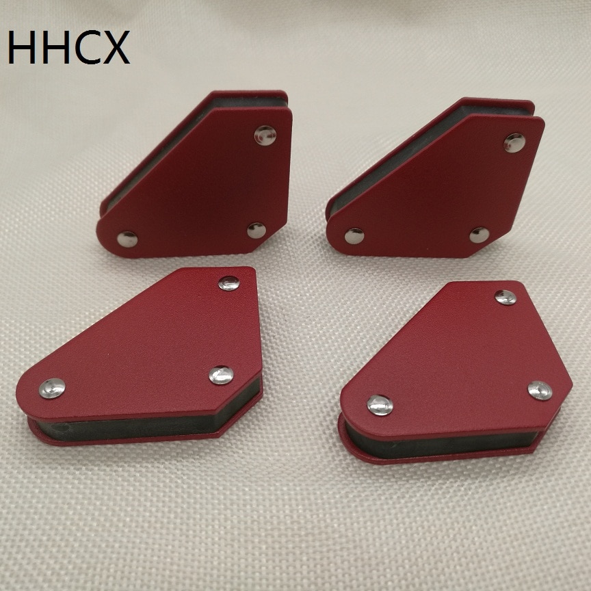 4 stks/partij 9LBS Mini multi hoek lassen magneet Magnetische Klem Lassen positionering magneet