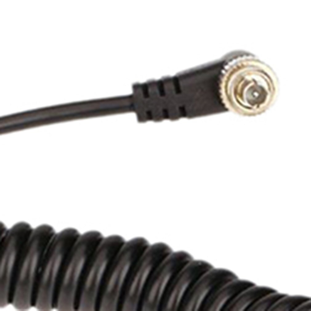 Flash Licht Frühling PC Sync Kabel 2,5mm auf Stecker-Stecker 30-100cm für Fotografie Studio Kamera flash Trigger Zubehör Draht