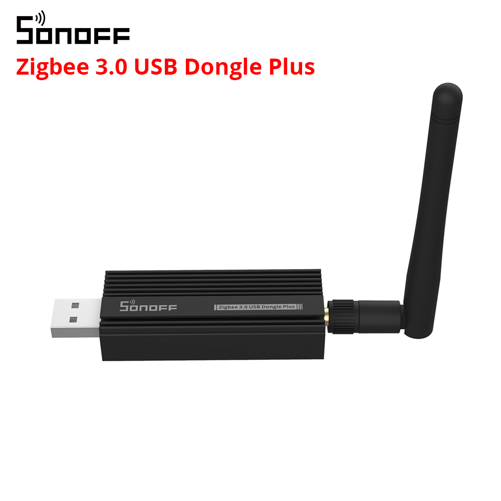 Sonoff zb dongle-p zigbee 3.0 usb dongle plus trådløs zigbee gateway analysator zigbee 2 mqtt usb interface capture med antenne: 1 stk zbdongle-p