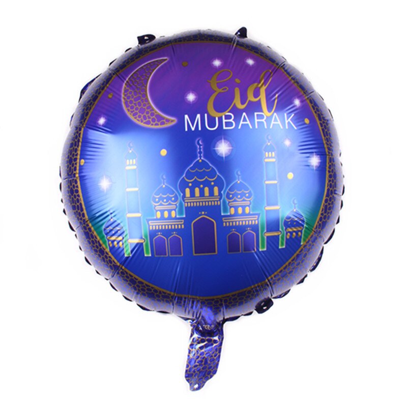 ronde eid al-fitr ballonnen EID MUBARAK versierd ballonnen voor partij