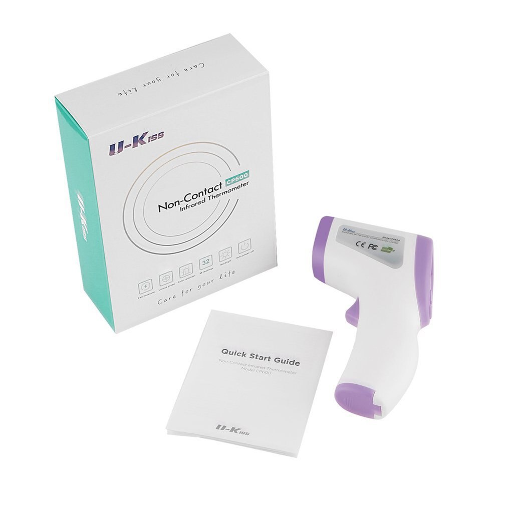 Outad Digitale Infrarood Voorhoofd Thermometer Lcd Ir Thermometer Non-contact Ir Infrarood Thermometer Temperatuur Meter Met Koorts