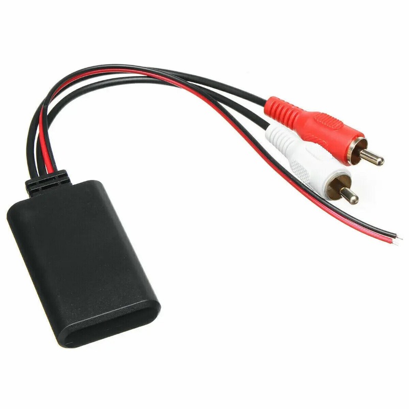 Car Wireless Bluetooth Receiver Module For 2RCA Interface Vehicles AUX Cable Adapter HIFI Sound Music Audio Stereo Receiver: Default Title