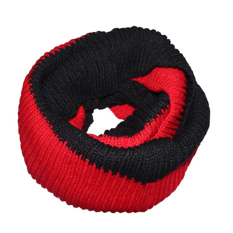 VISNXGI Winter Cable Ring Scarf Women Knitting Infinity Scarves Knitted Warm Neck Circle Scarf Bufandas Cuellos