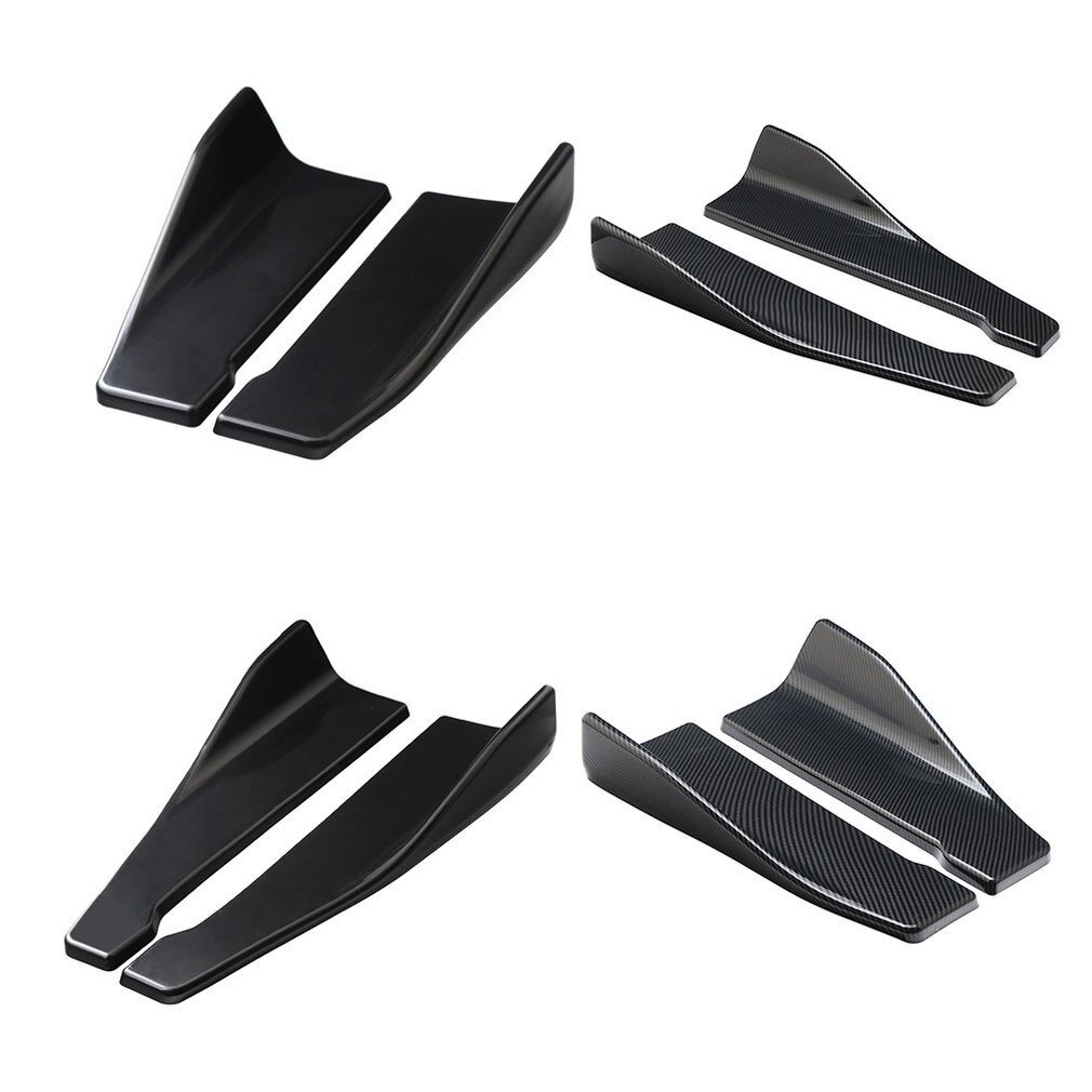 Car Rear Bumper Lip Diffuser ABS Plastic Car-Styling Rear Bumper Lip Diffuser Modified Accessories
