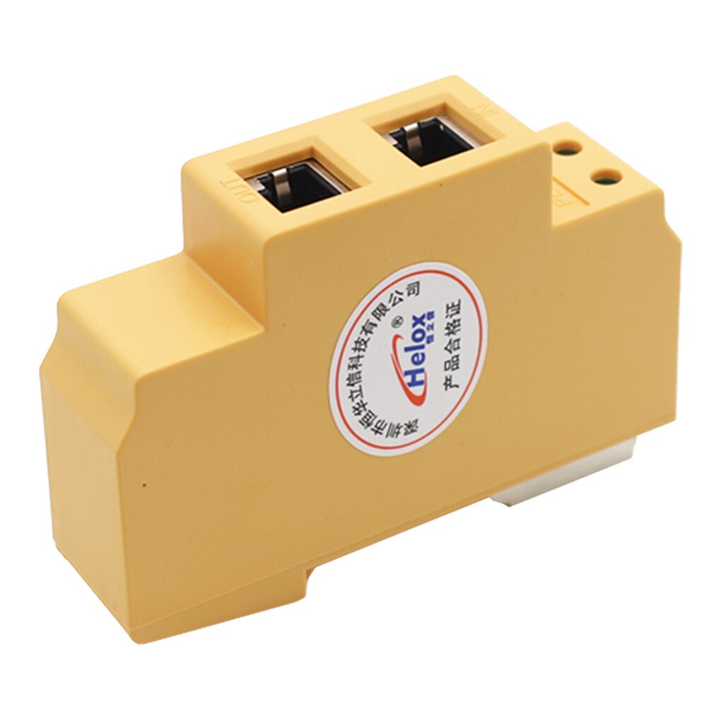 MagiDeal 100Mbps Ethernet Network Surge Protector Device Arrester