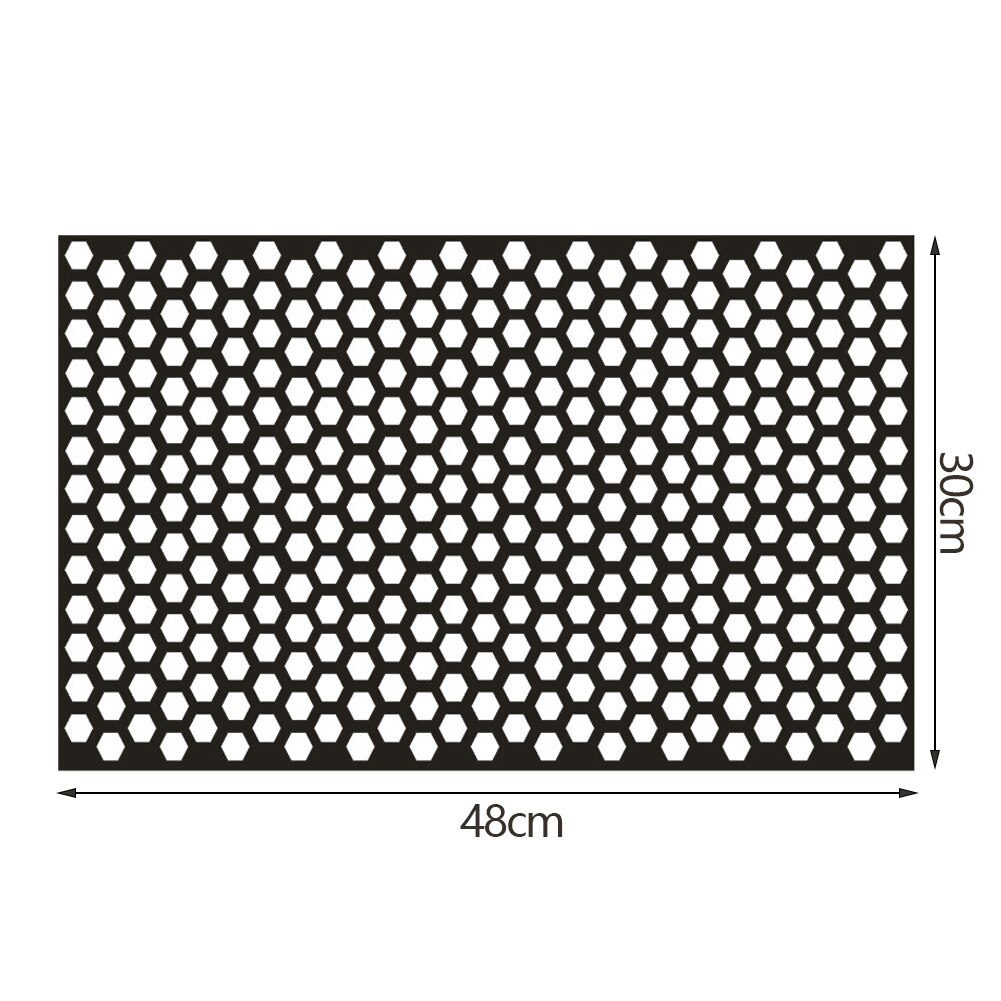 Universele Auto Achter Achterlicht Stickers Honingraat Sticker Waarschuwing Tape Vinyl Film Reflecterende Verlichting Decal Exterieur Accessoires