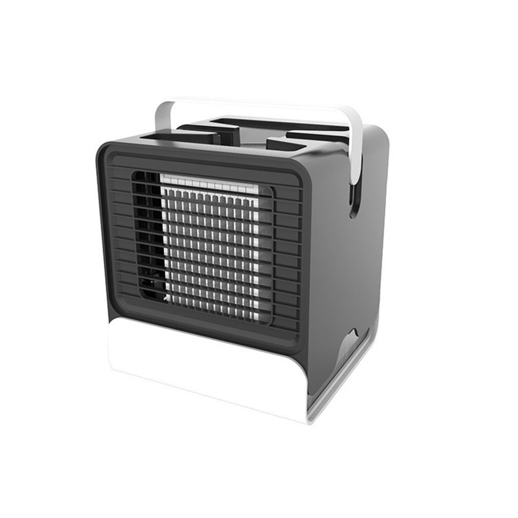 Mini ventilador de aire acondicionado Anion, Enfriador de escritorio, refrigeración de oficina, Mini aire acondicionado, ventilador de refrigeración fresco para el hogar del dormitorio: A