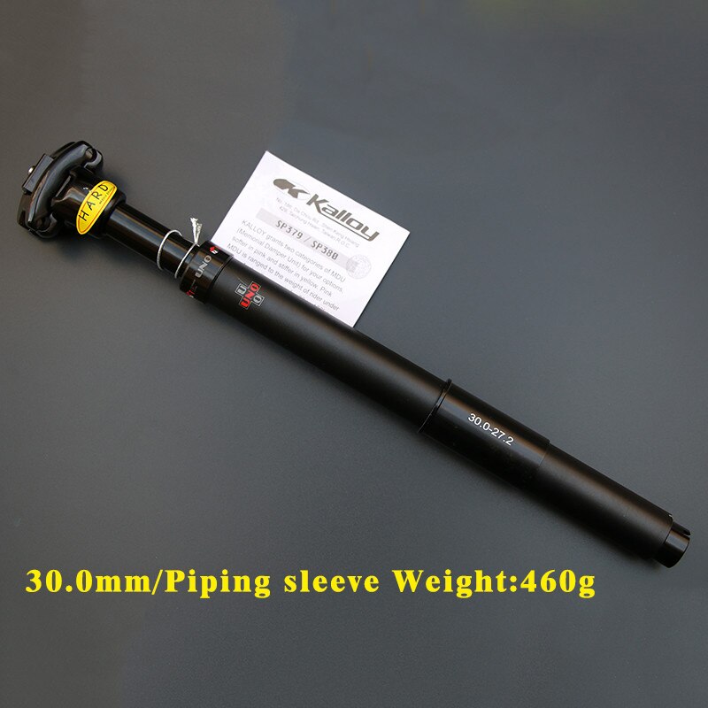 UNO Suspension bicycle seatpost 27.2/ 31.6 X350MM seat post aluminium bike shock absorption Damping seat tube: 30.0mm