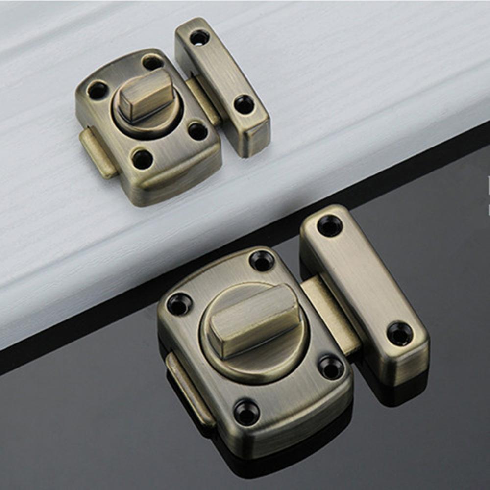 Universal Door Latch Gate Latch Security Sliding Door Lock Door Bolt Zinc Alloy With Screws Latch Door latch lock