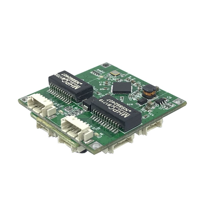 Buck modulo POE Interruttore bordo 802.3af/A di potere porta di alimentazione 30w per telecamere ip nvr ip del telefono 4 switch poe PD separazione buck 12v