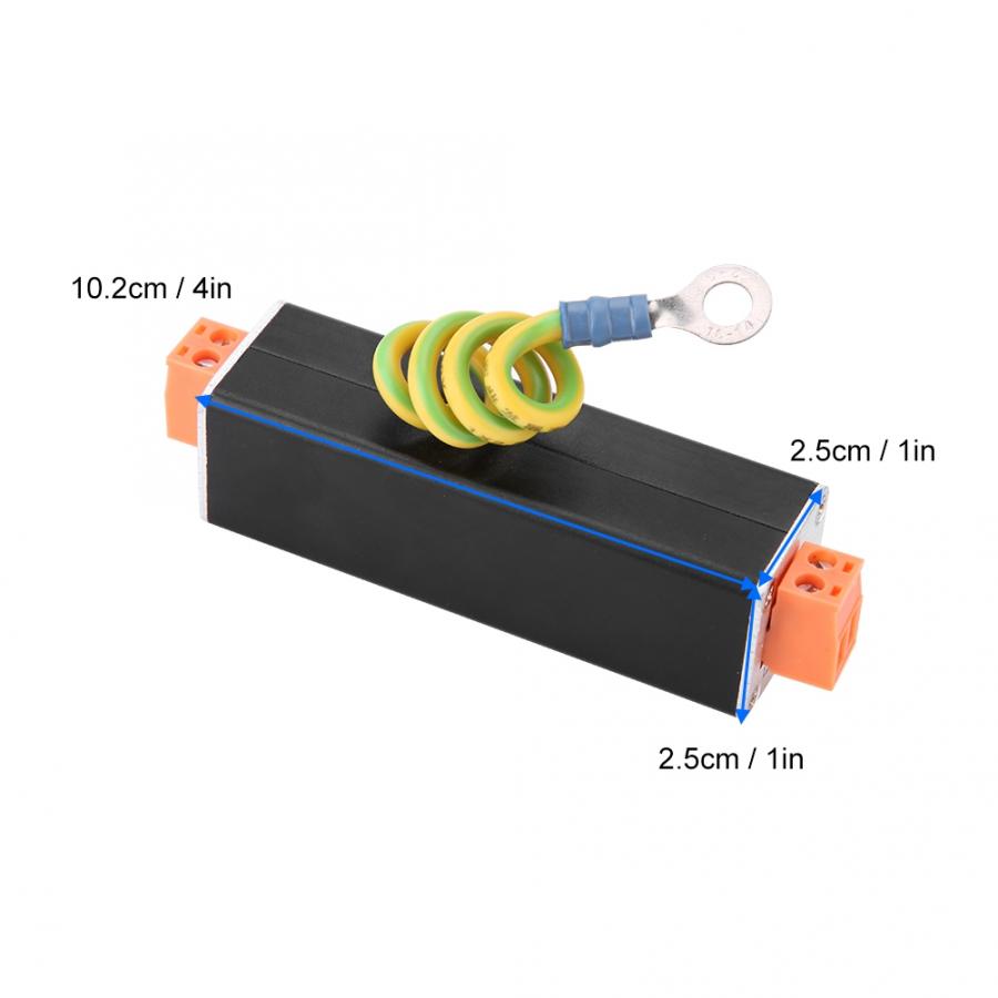 AC220V Power Surge Protector Protection Device Lightning Arrester SPD for CCTV AC/DC Power