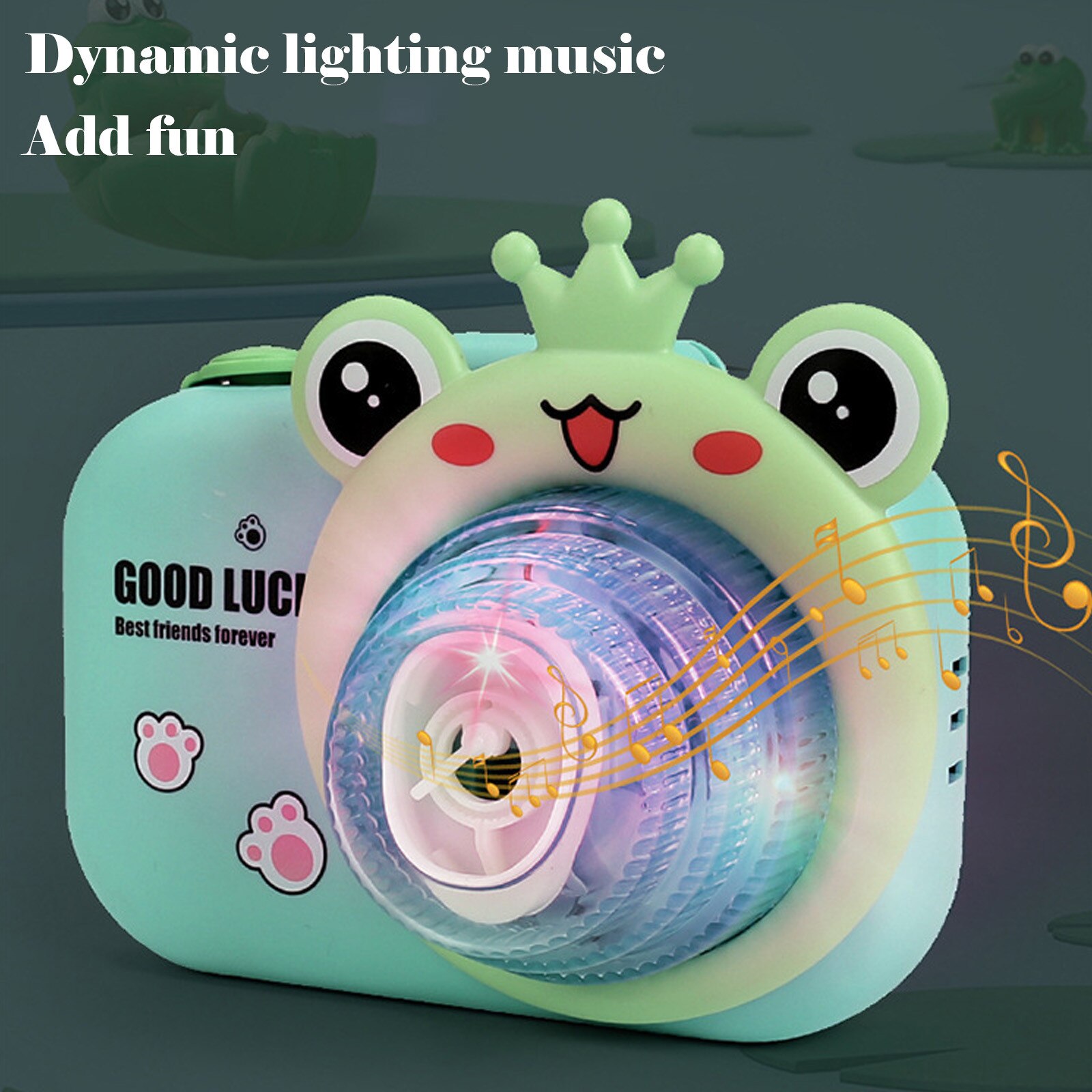 Kinderen Zeep Automatische Bubble Machine Speelgoed Camera Elektrisch Licht Muziek Zomer Water Outdoor Speelgoed Wedding Party Materialen