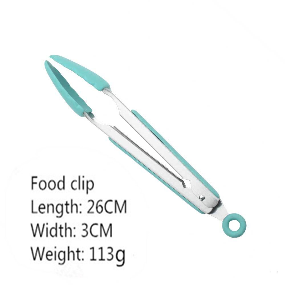 Measure Cup Double End Eight Stalls Adjustable Scale Measuring Spoons Metering Spoon Baking Tool Kitchen Accessories Gadgets: Tiffany Green-JZ