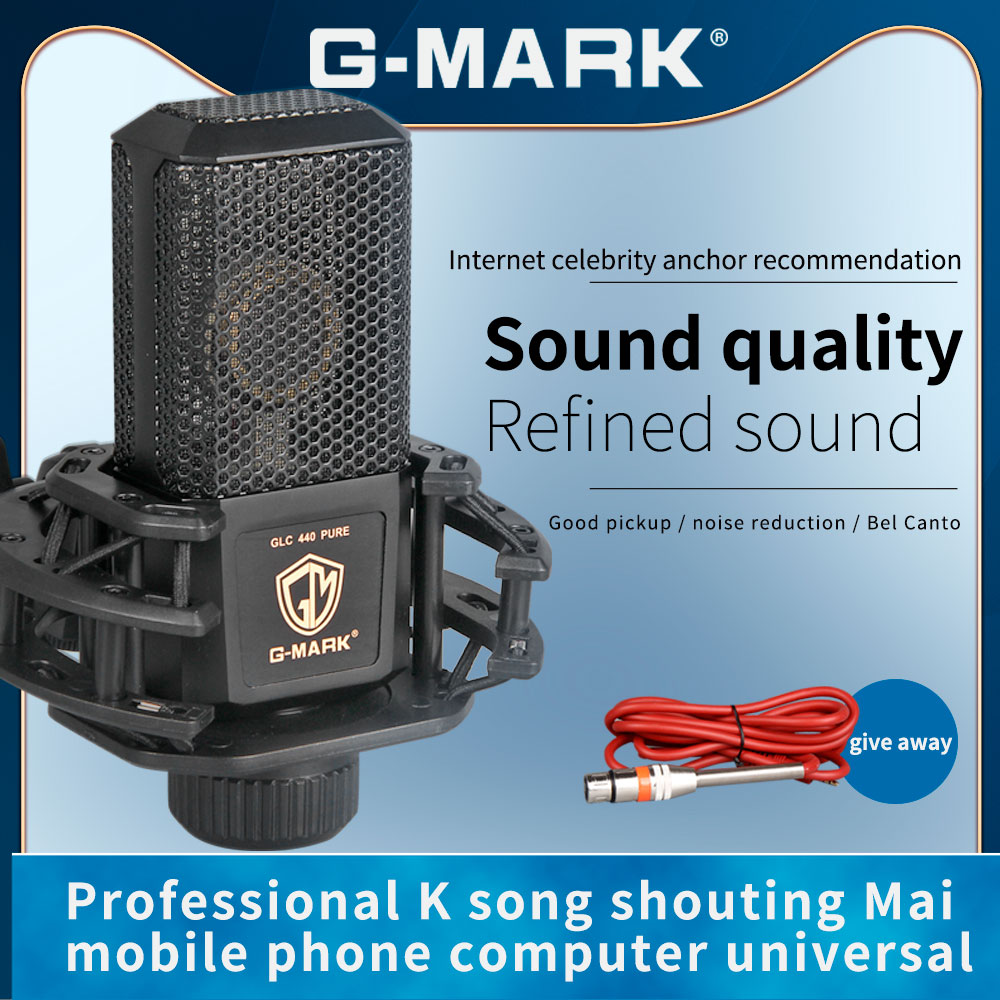 G-MARK Condensator Microfoon Live-uitzending Door De Gastheer Zingen Recording Music Studio